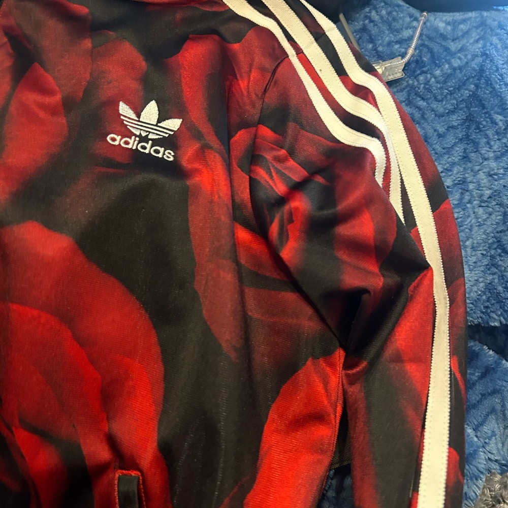 Adidas Red Rose Track Jacket